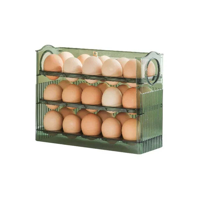 Corvenza Egg — Bandeja Organizadora de Ovos para Geladeira