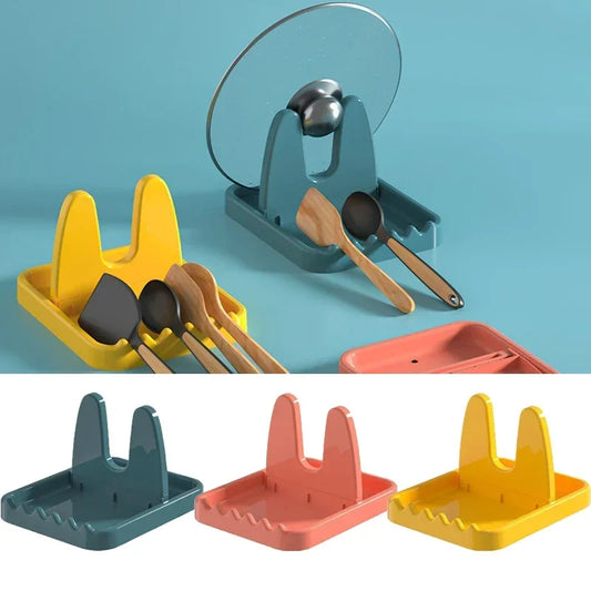 Corvenza Lid — Suporte para Tampas e Colheres de Cozinha