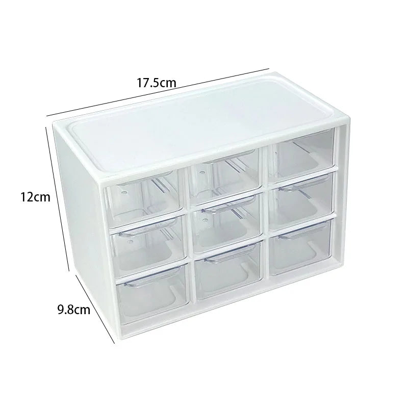 Corvenza Box — Organizador de Mesa com Tampa Antipoeira