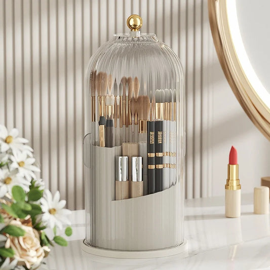 Corvenza Brush — Organizador Giratório para Pincéis de Maquiagem