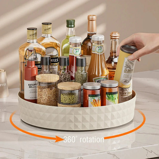 Corvenza Round — Porta-Temperos Giratório 360° para Bancada