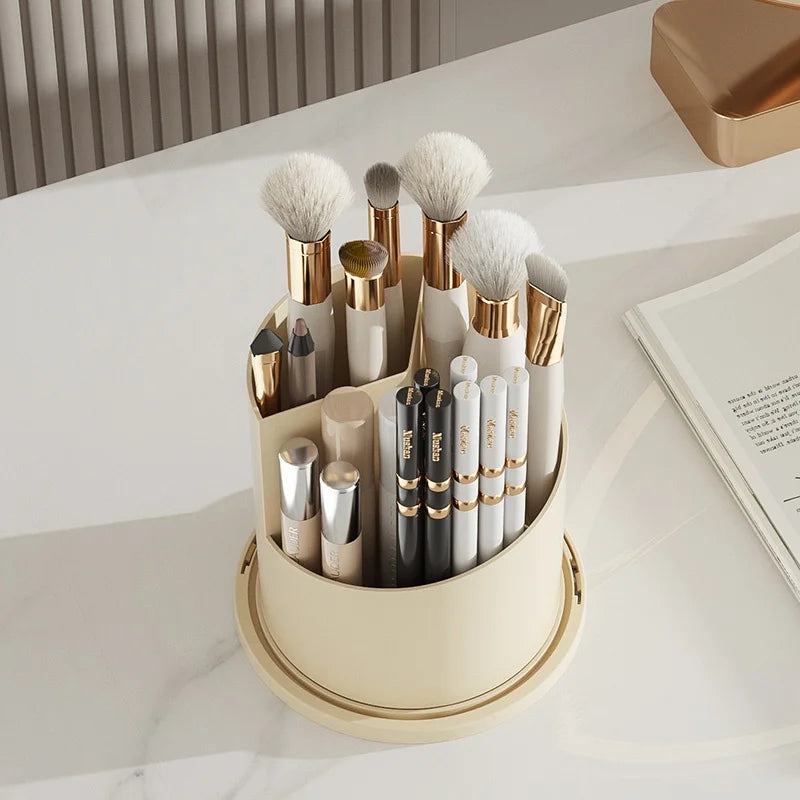 Corvenza Brush — Organizador Giratório para Pincéis de Maquiagem