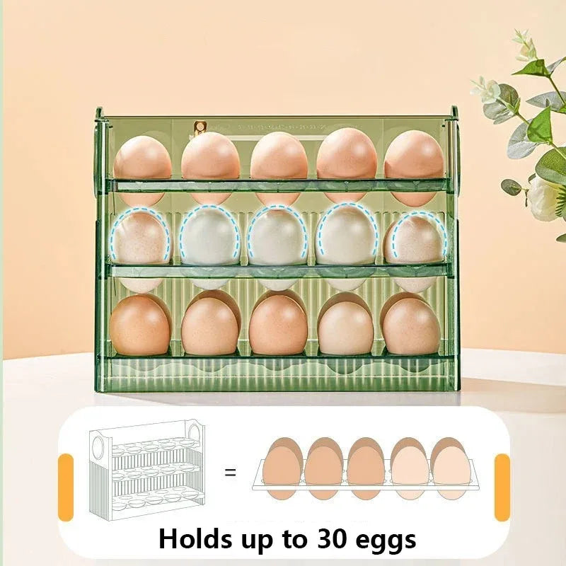 Corvenza Egg — Bandeja Organizadora de Ovos para Geladeira