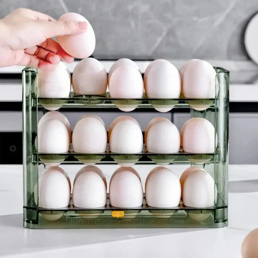 Corvenza Egg — Bandeja Organizadora de Ovos para Geladeira