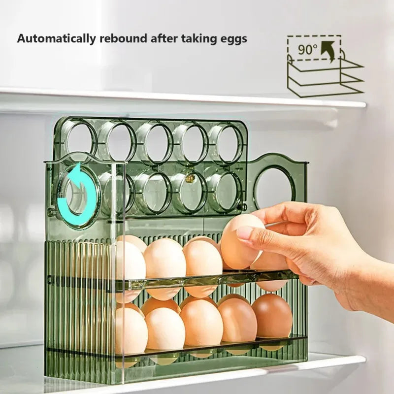 Corvenza Egg — Bandeja Organizadora de Ovos para Geladeira