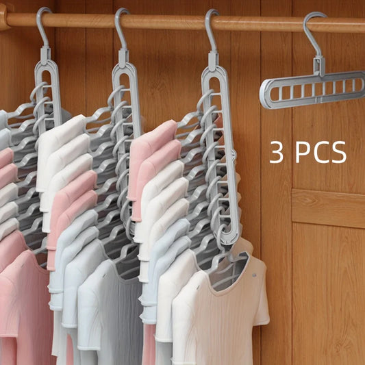 Corvenza Hanger — Kit 3 Cabides Multipeças Premium