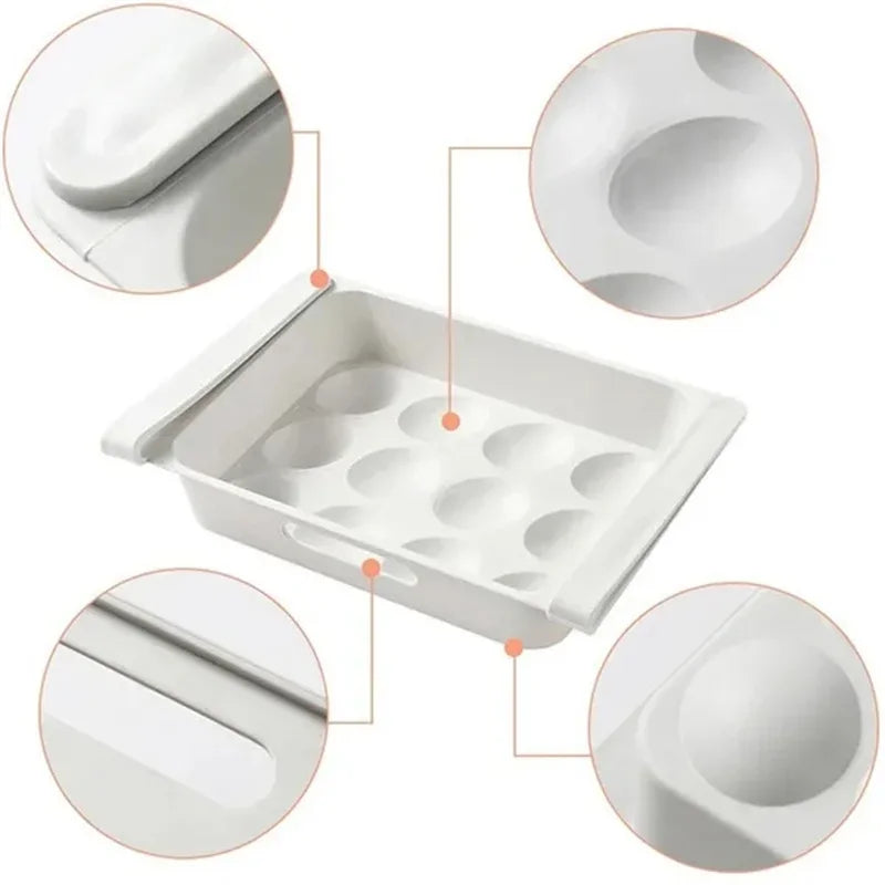 Corvenza Egg — Bandeja Organizadora de Ovos para Geladeira