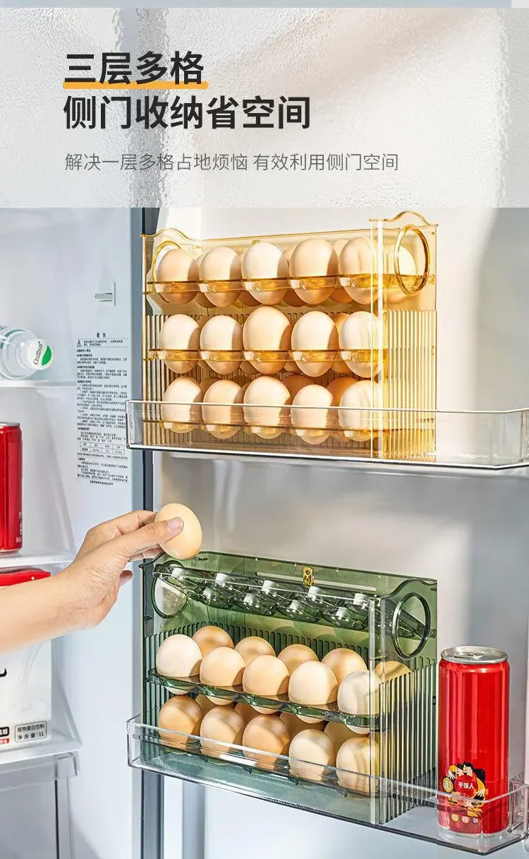Corvenza Egg — Bandeja Organizadora de Ovos para Geladeira