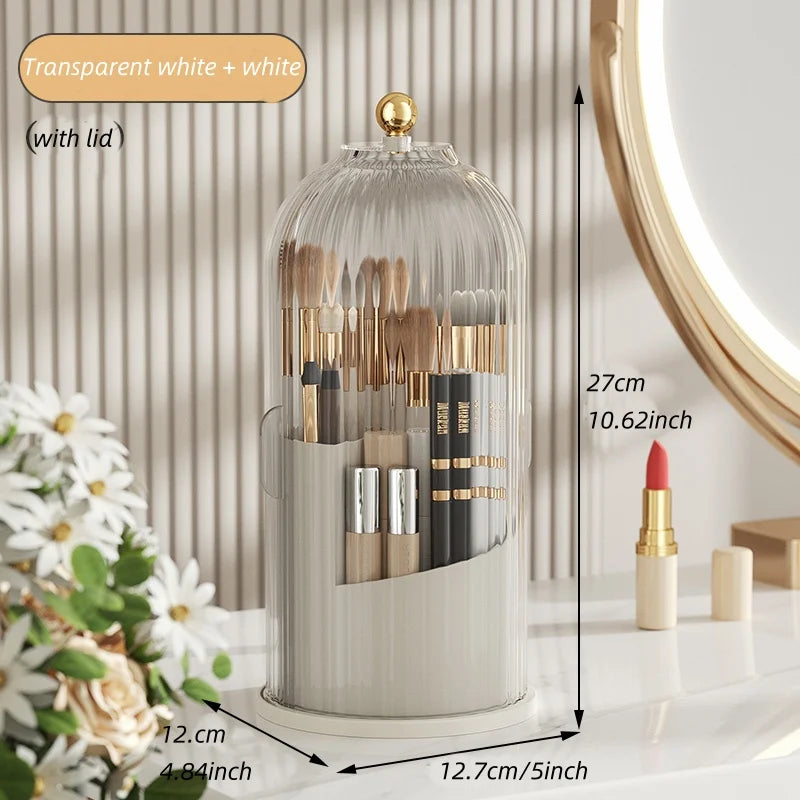 Corvenza Brush — Organizador Giratório para Pincéis de Maquiagem