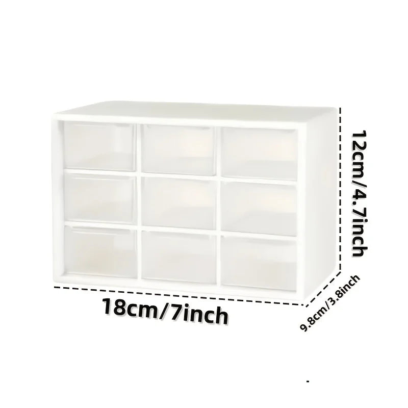 Corvenza Box — Organizador de Mesa com Tampa Antipoeira