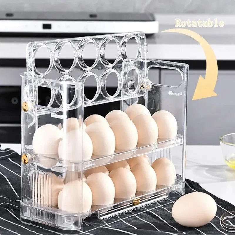 Corvenza Egg — Bandeja Organizadora de Ovos para Geladeira