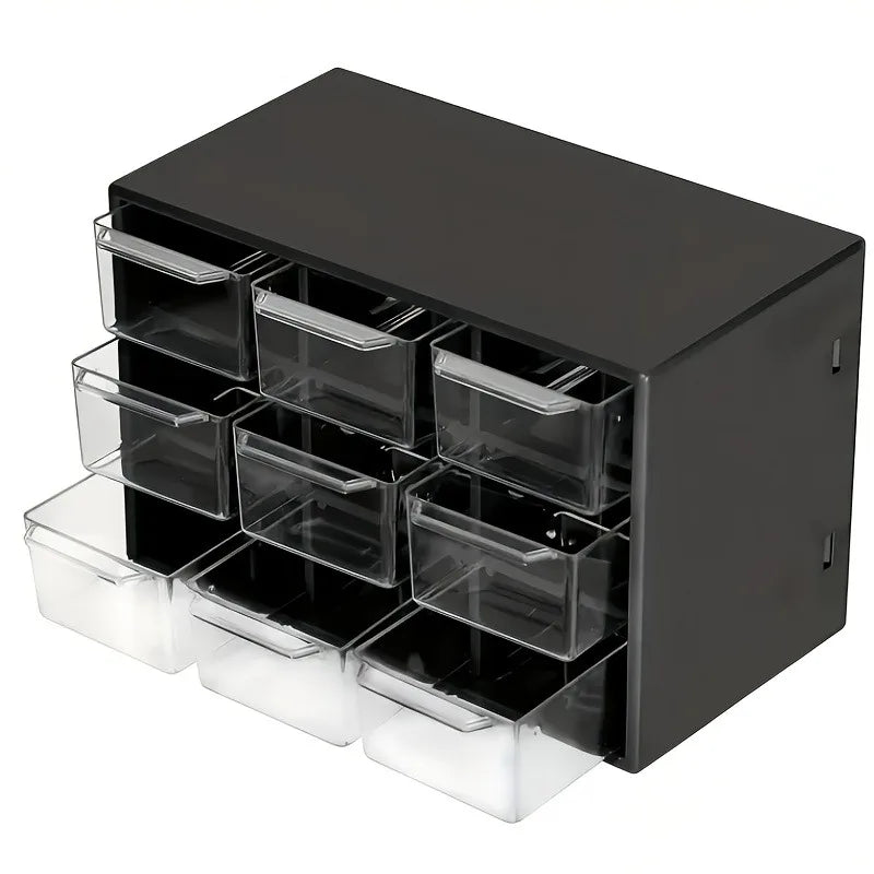 Corvenza Box — Organizador de Mesa com Tampa Antipoeira